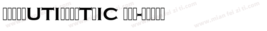REVOLUTIONGOTHIC BOL字体转换